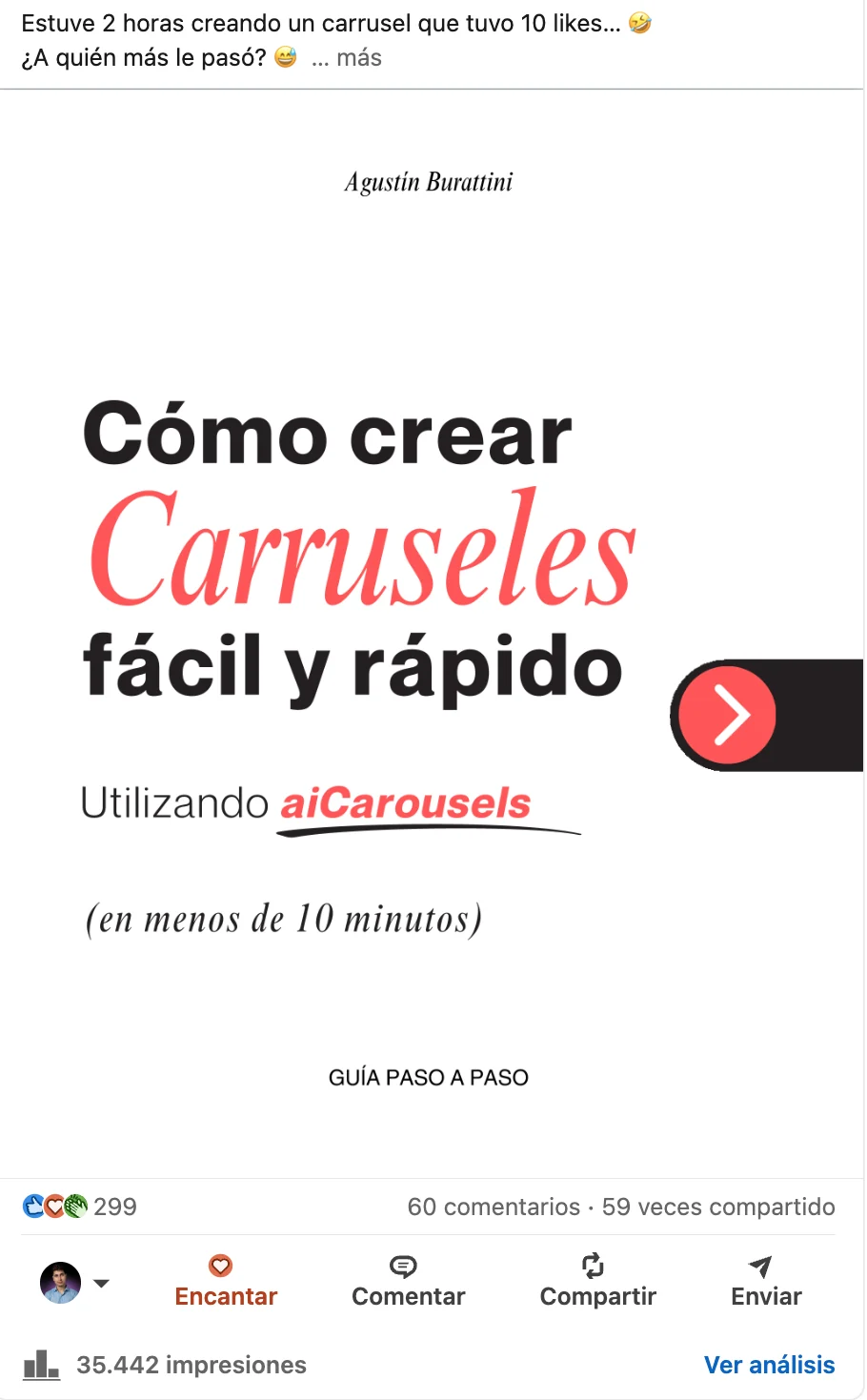 Publicación educativa: cómo crear carruseles fácil y rápido
